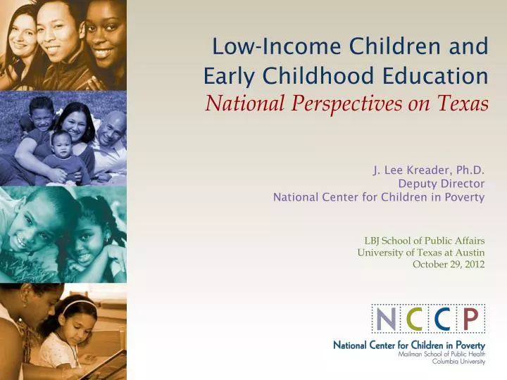 low income children and early childhood education national perspectives on texas