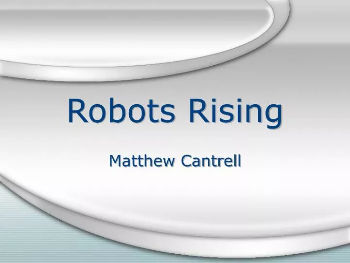 robots rising