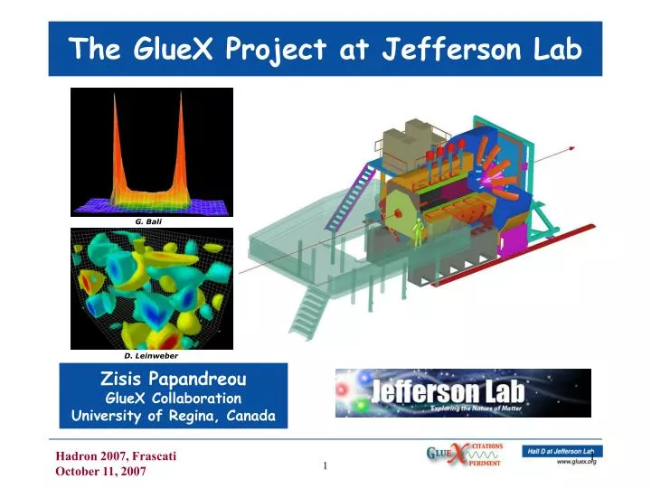 the gluex project at jefferson lab