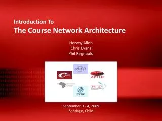 Introduction To The Course Network Architecture