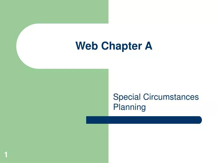 web chapter a