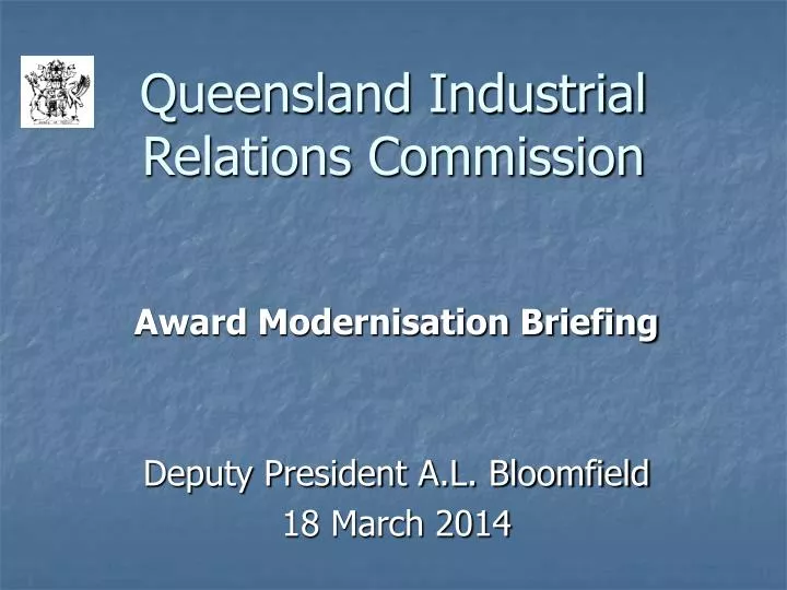 queensland industrial relations commission