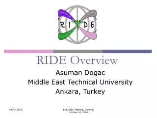 RIDE Overview