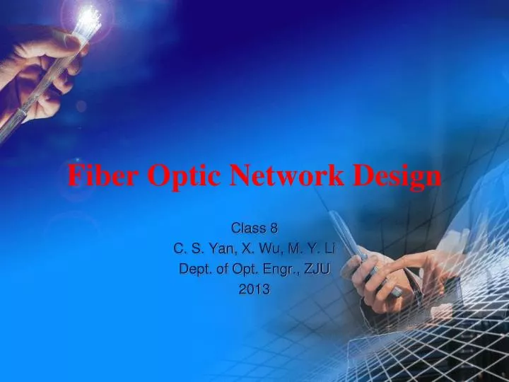 fiber optic network design