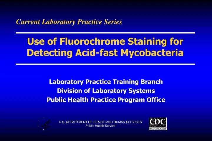 current laboratory practice series