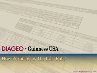 How Profitable is The Irish Pub?