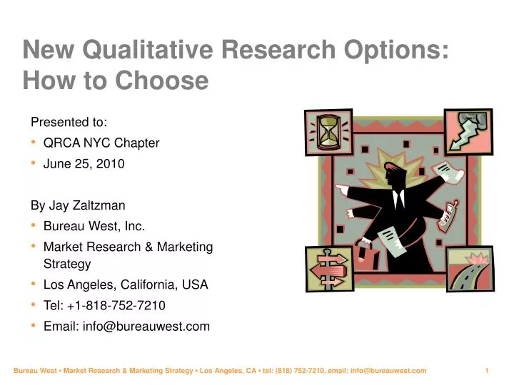 new qualitative research options how to choose