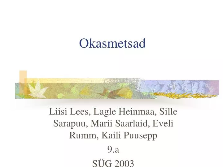 okasmetsad