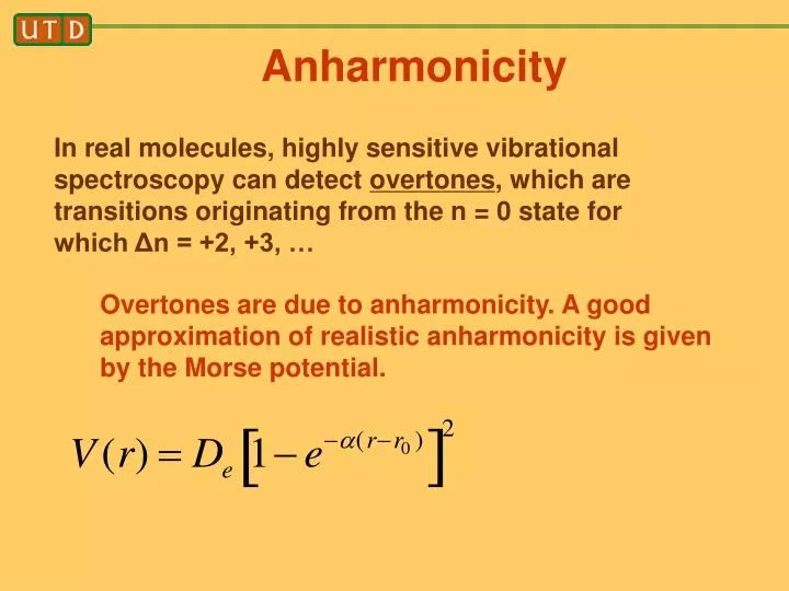 anharmonicity