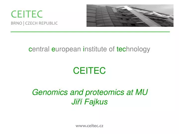 ceitec brno czech republic