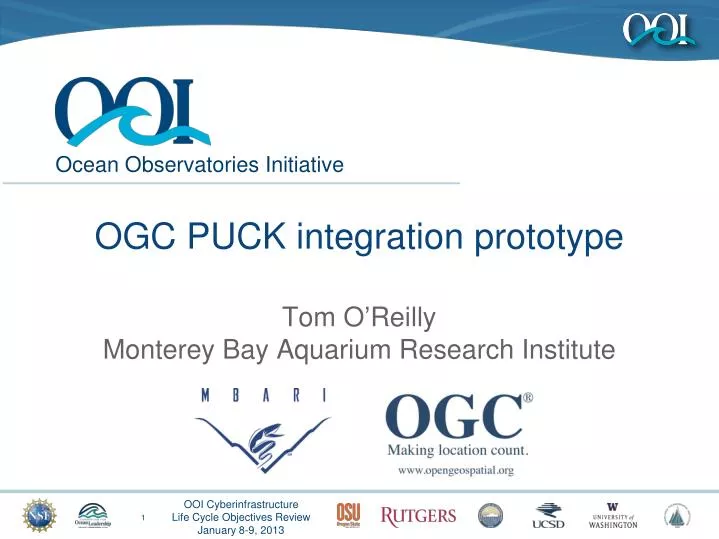 ogc puck integration prototype