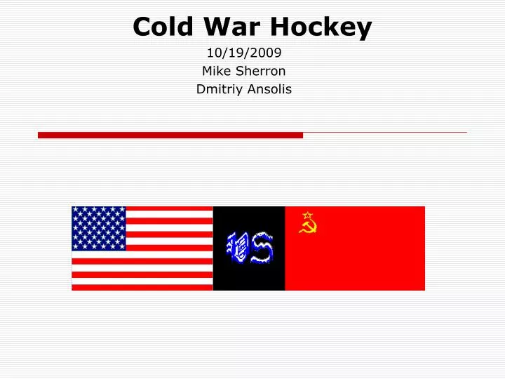 cold war hockey