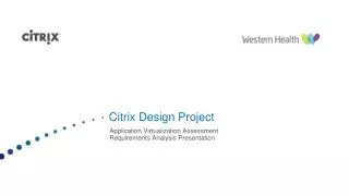 Citrix Design Project