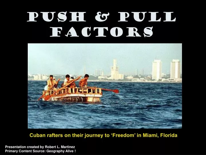 push pull factors