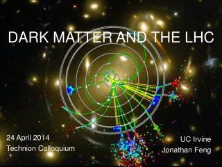 DARK MATTER AND THE LHC