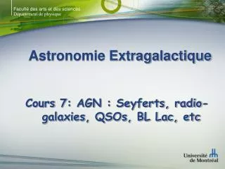 astronomie extragalactique