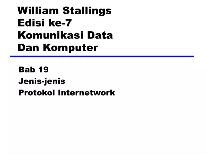 william stallings edisi ke 7 komunikasi data dan komputer