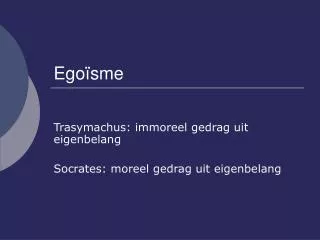 ego sme