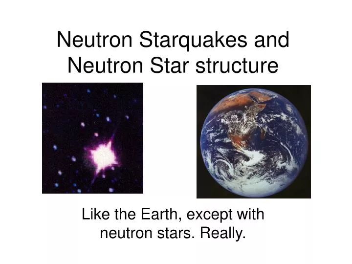 neutron starquakes and neutron star structure