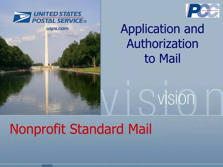 nonprofit standard mail
