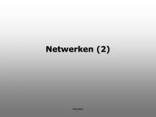 netwerken 2