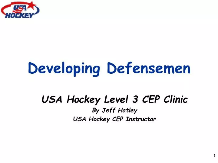 usa hockey level 3 cep clinic by jeff hatley usa hockey cep instructor