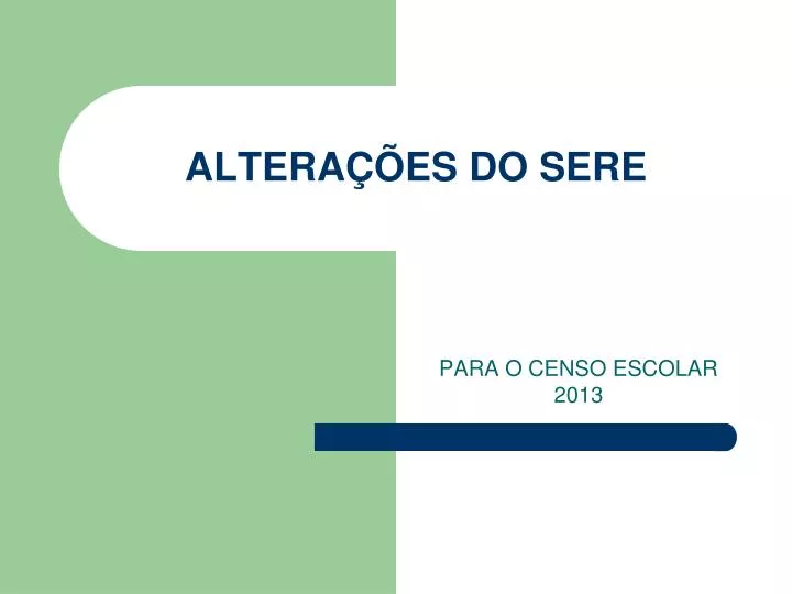 altera es do sere