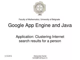 Google App Engine and Java