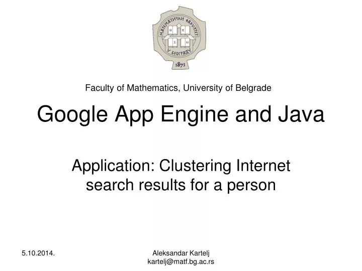 google app engine and java