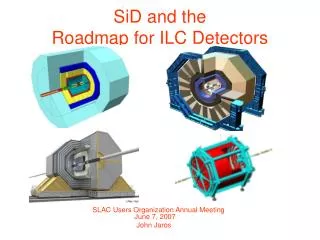 SiD and the Roadmap for ILC Detectors