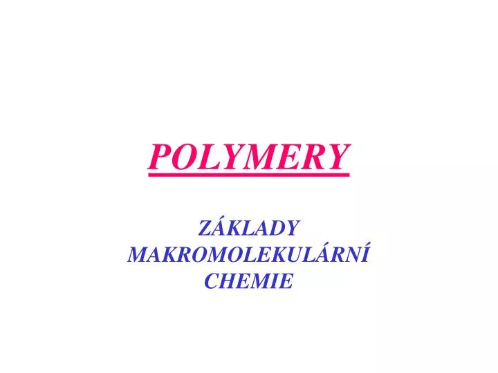polymery