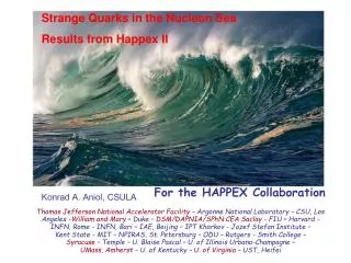 Strange Quarks in the Nucleon Sea Results from Happex II
