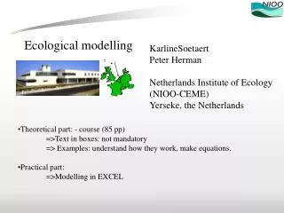 Ecological modelling
