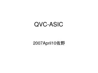 qvc asic