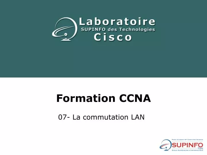 formation ccna