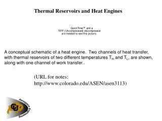 Thermal Reservoirs and Heat Engines