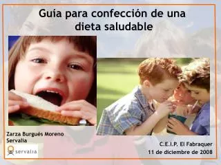 gu a para confecci n de una dieta saludable