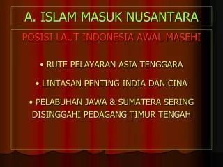 a islam masuk nusantara