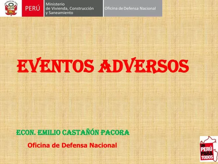 eventos adversos