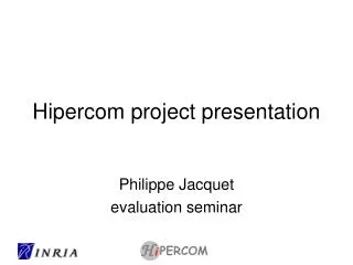 Hipercom project presentation