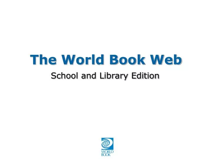 the world book web