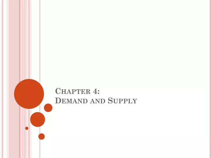 chapter 4 demand and supply