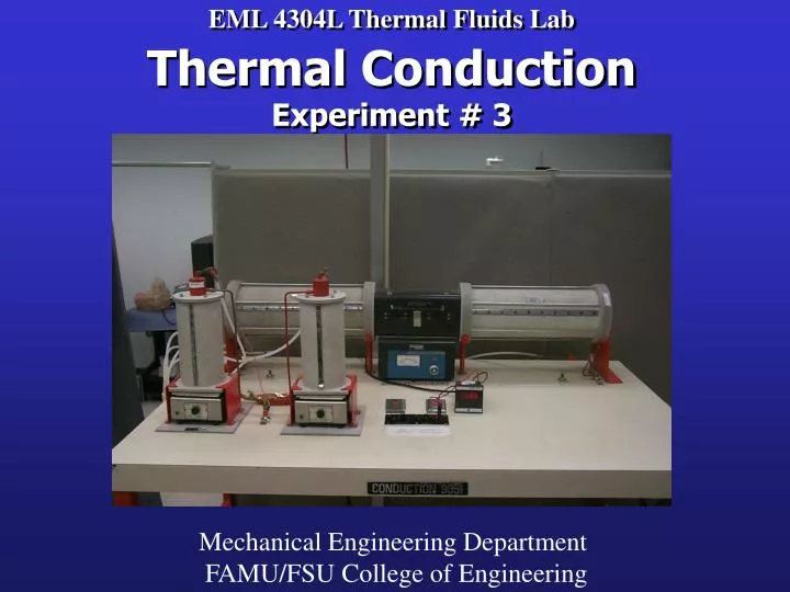 eml 4304l thermal fluids lab thermal conduction experiment 3