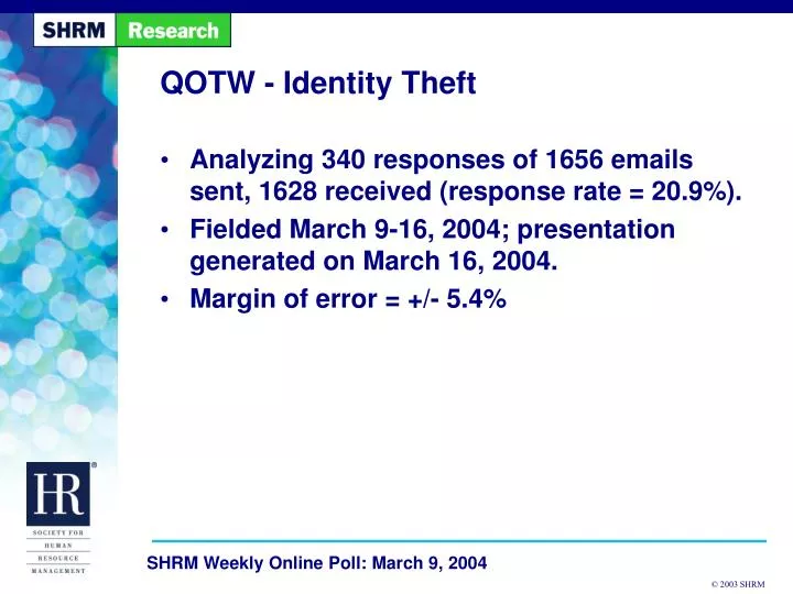 qotw identity theft
