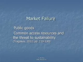 market failure