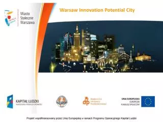 Warsaw Innovation Potential City