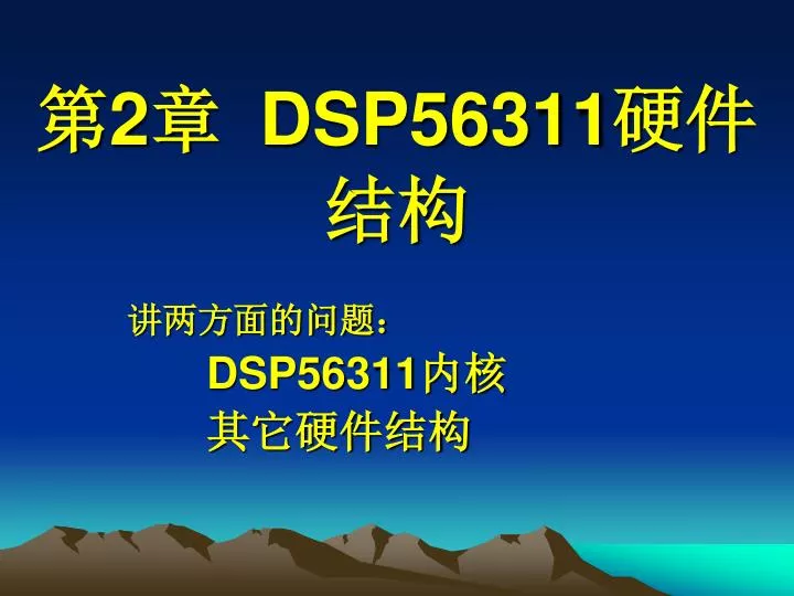 2 dsp56311