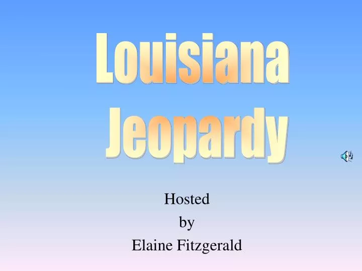 hosted by elaine fitzgerald