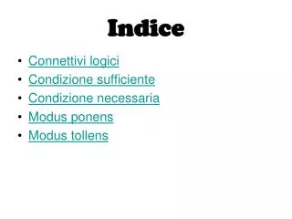 indice
