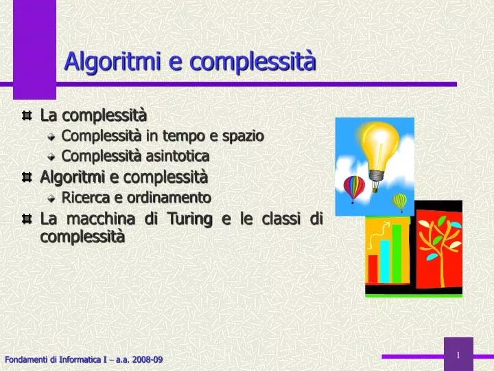 algoritmi e complessit